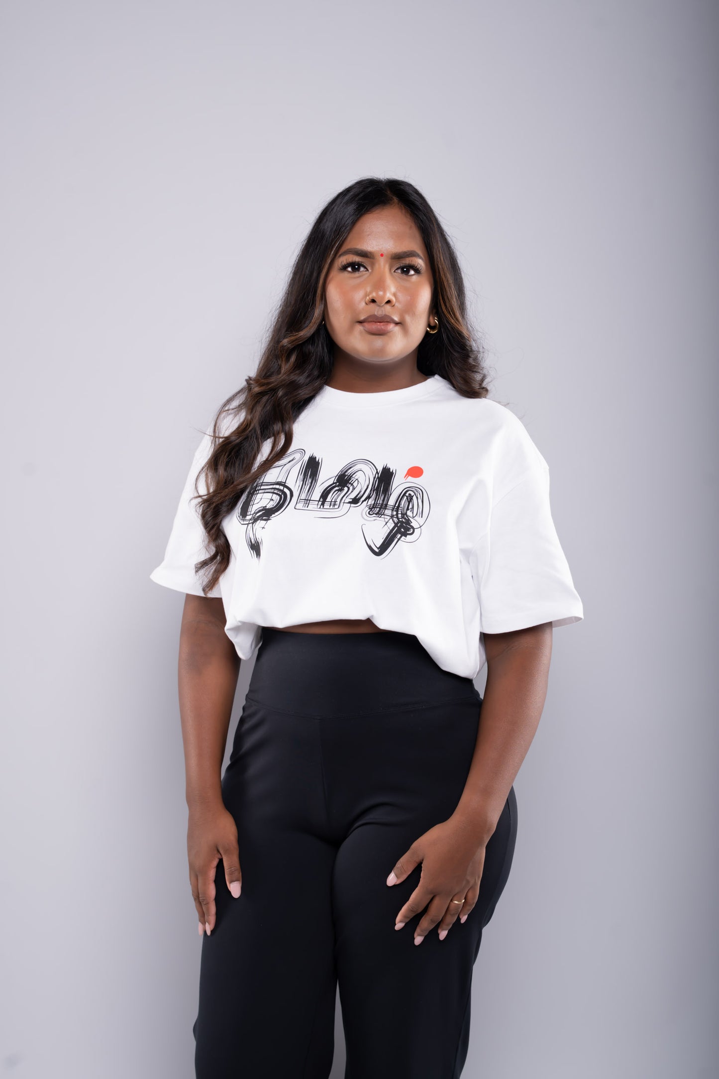 Unser Model ist 167 cm gross und trägt Grösse M